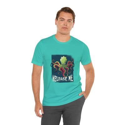 Release Me Kraken Unisex Jersey Short Sleeve Tee