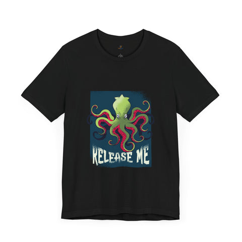 Release Me Kraken Unisex Jersey Short Sleeve Tee