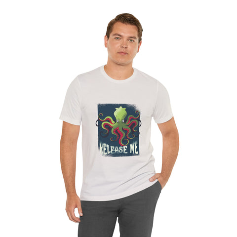 Release Me Kraken Unisex Jersey Short Sleeve Tee