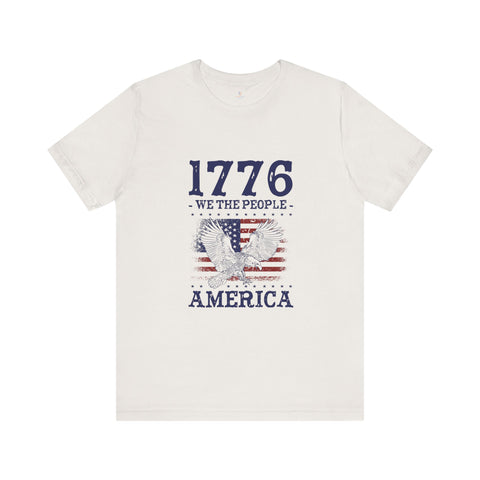 1776 We The People Unisex Jersey Short Sleeve Tee