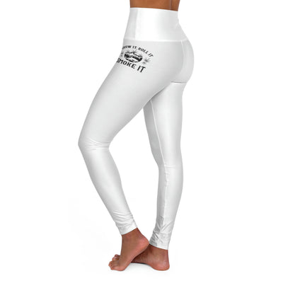 High Waisted Yoga Leggings (AOP)