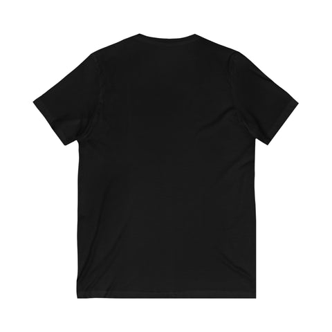 Unisex Jersey Short Sleeve V-Neck Tee