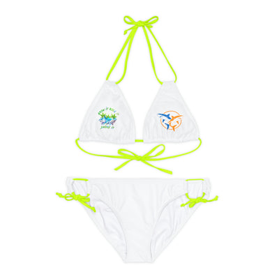 Strappy Bikini Set (AOP)