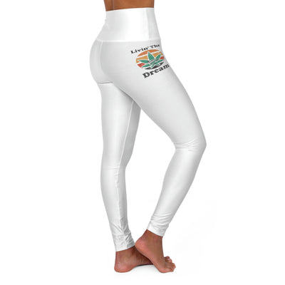 High Waisted Yoga Leggings (AOP)