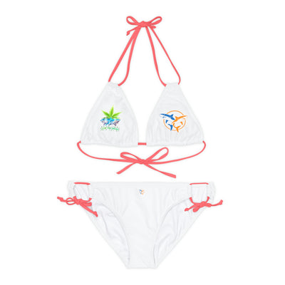 Strappy Bikini Set (AOP)